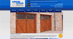 Desktop Screenshot of keenedoor.com